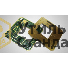 Платы от сотовых GSM станций полностью желтые